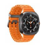 Samsung Galaxy Watch Ultra (L705 2025) LTE 47mm (Region East) 64GB (2GB Ram) Titan Gray Case με Orange Band EU