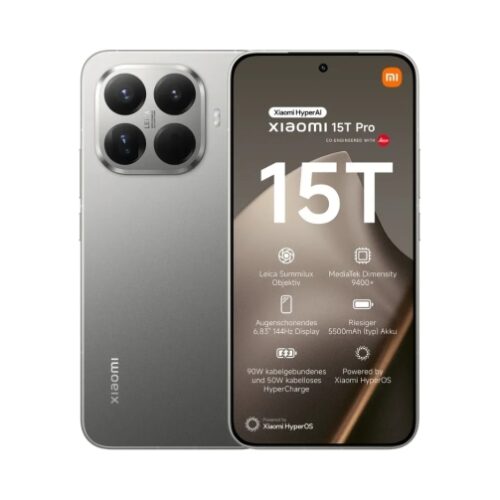 Xiaomi-15T-Pro-512GB-grau-OneThing_Gr-500x500-1 Xiaomi 15T Pro 5G 256GB (12GB Ram) Dual-Sim Silver EU - Image 1