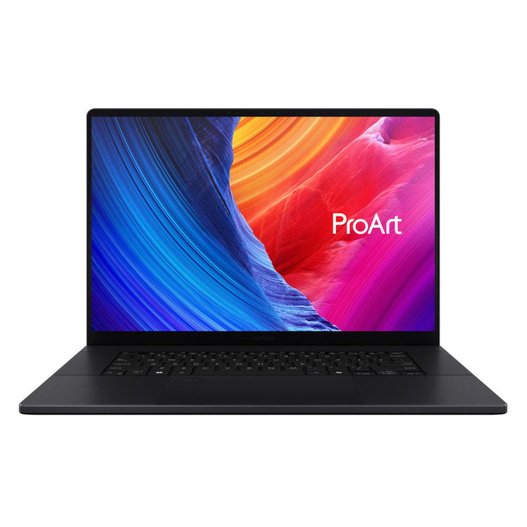 207-94-ASNPAP16H ASUS Laptop ProArt P16 OLED H7606WP-OLED-SR232X 16'' 3K (2880 x 1800) Touch Ryzen AI 9 HX 370/64GB/2*2TB SSD NVMe PCIe 4.0/NVidia GeForce RTX 5070 8GB/Win 11 Pro/2Y/Nano Black - Image 1