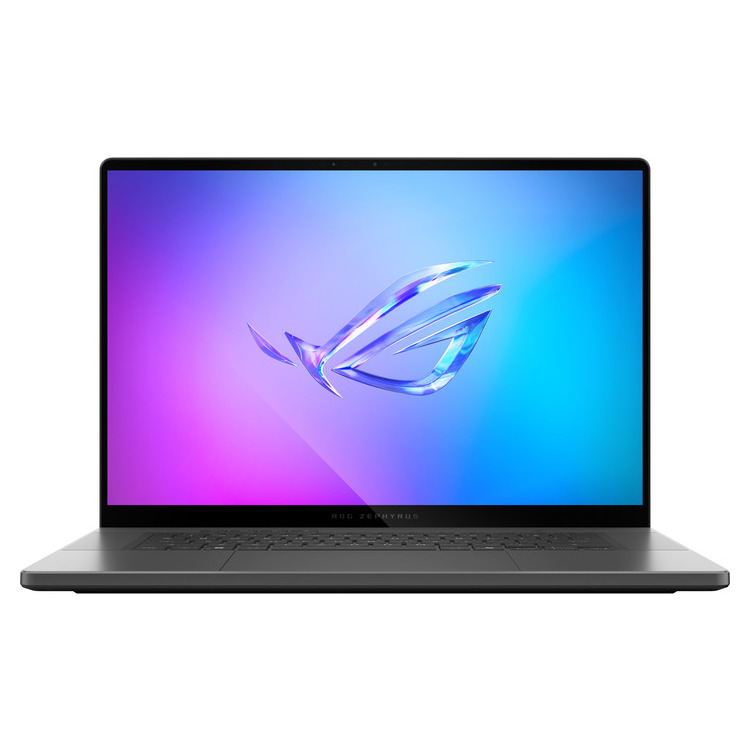 207-94-ASNRZG16Q ASUS Laptop ROG Zephyrus G16 GU605CR-QR138X 16'' 2.5K (2560 x 1600) OLED 240Hz U9-285H/32GB/2TB SSD NVMe PCIe 4.0/NVidia GeForce RTX 5070Ti 12GB/Win 11 Pro/2Y/Eclipse Gray/With ROG Zephyrus G16 Sleeve - Image 1