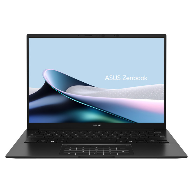 207-94-ASNZB14SOE ASUS Laptop Zenbook 14 OLED UM3406GA-OLED-QD008W 14.0'' 1920 x 1200/Ryzen AI 7 445/32GB/1TB SSD NVMe 4.0/Win 11 Home/2Y/Jade Black - Image 1