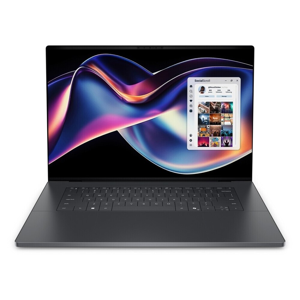 244-94-DENSXPS16C DELL XPS 16 DA16260 16.0'' 3.2K OLED Touch/Ultra X7 358H/64GB/2TB SSD/Win 11 Pro/2Y NBD/Graphite - Image 1
