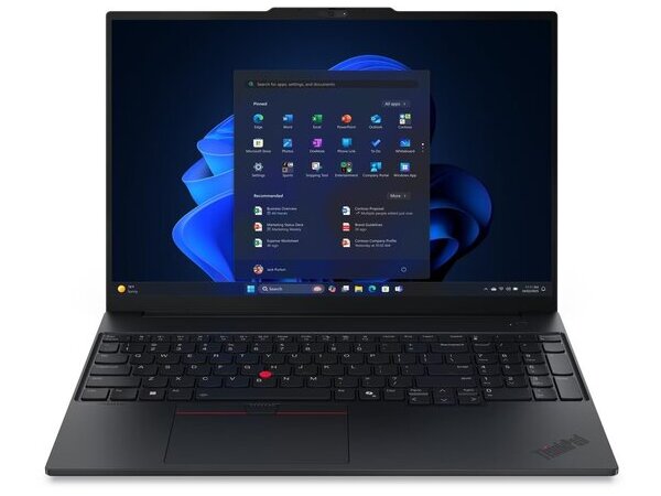 262-94-LVPNE16AG LENOVO Laptop ThinkPad E16 G3 16'' WQXGA IPS/Ultra7-258V/32GB/1TB SSD/Intel Arc Graphics/Win 11 Pro/3Y NBD/Black - Image 1