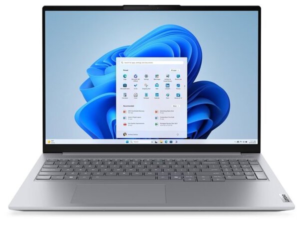 262-94-LVPNTB16AI LENOVO Laptop ThinkBook 16 G9 IRL 16'' WUXGA IPS/Intel Core 7-240H/16GB/1TB SSD/Intel Graphics/Win 11 Pro/3Y NBD/Arctic Grey - Image 1