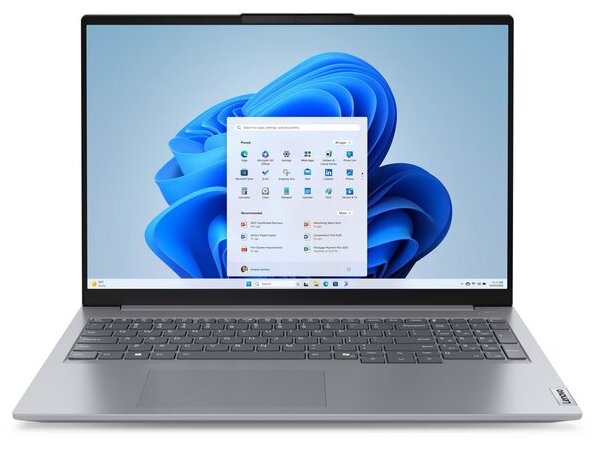 262-94-LVPNTB16W LENOVO Laptop ThinkBook 16 G7 ARP 16'' WUXGA IPS/R5-7535HS/16GB/512GB SSD/AMD Radeon 660M Graphics/Win 11 Pro/3Y NBD/Arctic Grey - Image 1