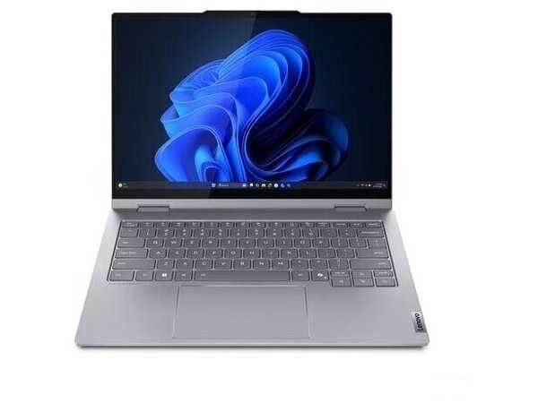 262-94-LVPNTBC14D LENOVO Laptop ThinkBook 14 2-in-1 G5 IAU 14'' WUXGA IPS/Ultra5-225U/32GB/1TB SSD/Integrated Intel Graphics /Win 11 Pro/3Y NBD/Luna Grey - Image 1