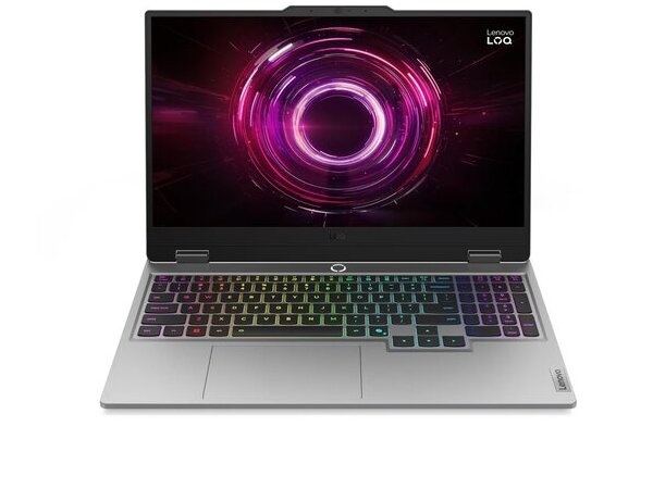 282-94-LVCNLQ5J LENOVO Laptop LOQ 15AHP10 15.6'' FHD IPS/R7-250/32GB/1TB SSD/NVIDIA GeForce RTX 5050 8GB/Win 11 Home/3Y Premium/Luna Grey - Image 1