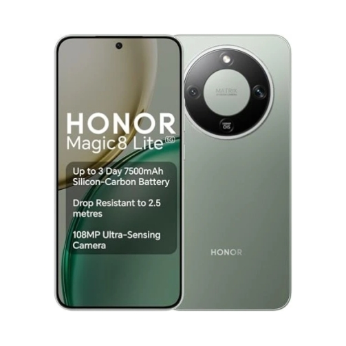 Honor-Magic8-Lite-512GB-forest-green-OneThing_Gr Honor Magic8 Lite 5G 256GB (8GB Ram) Dual-Sim Forest Green EU - Image 1