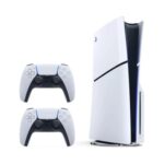 Ψηφιακή Κονσόλα παιχνιδιών Sony PlayStation 5 Slim Digital Edition 825GB with 2 Dualsense Controller White EU