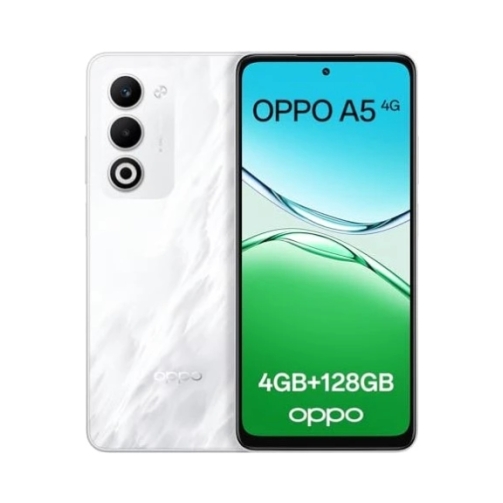 Oppo-A5-2025-128GB4GB-Mist-White-OneThing_Gr-1 Oppo A5 4G 128GB (6GB Ram) Dual-Sim Mist White EU - Image 1