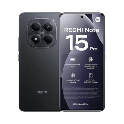 Xiaomi-Redmi-Note-15-Pro-256GB8GB-schwarz-OneThing_Gr-500x500-1-1-1 Xiaomi Redmi Note 15 Pro 5G 256GB (8GB Ram) Dual-Sim Midnight Black EU - Image 1